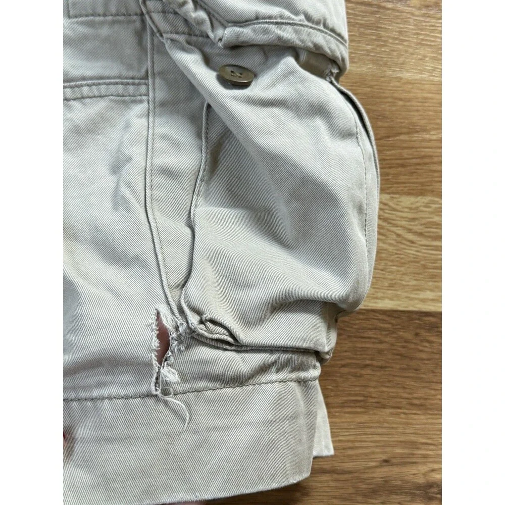 Polo Ralph Lauren Cargo Shorts Men’s 38 Khaki Beige Work Utility Casual